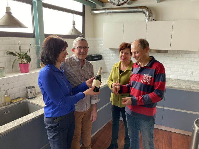 fin de chantier client cuisine chaponost