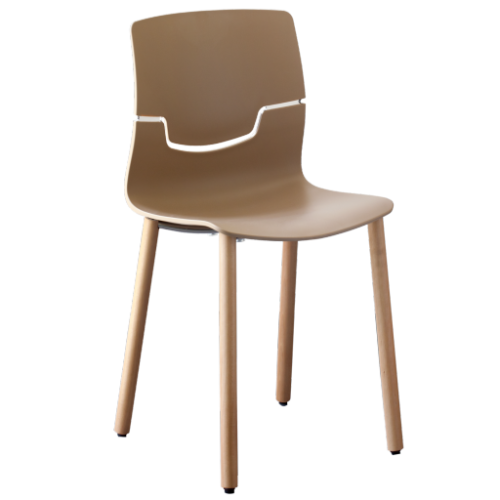chaise cafe structur bois et chrome