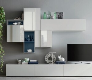 meuble tv blanc